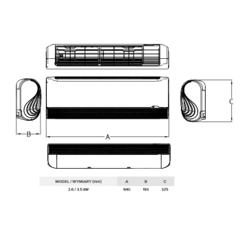 MIDEA Breezeless Warmer
